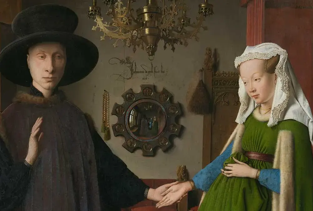 Jan van Eyck: dzieła i analiza "Portretu małżonków Arnolfinich", kontekst
