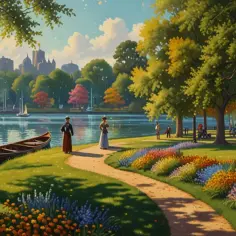 Niedzielne popołudnie na wyspie Grande Jatte: analiza obrazu Seurata