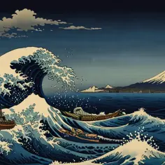 Hokusai: Wielka fala i jej kluczowe miejsce w sztuce japońskiej