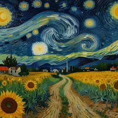 Dzieła Vincenta van Gogha: najważniejsze prace i ich analiza